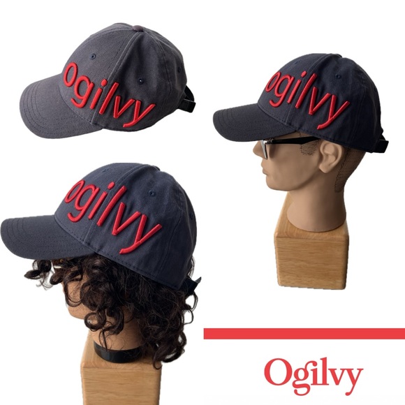 🐎Navy + 3D Red Raised Embroidery Cap | Ogilvy Equestrian | Adjustable - Picture 17 of 17